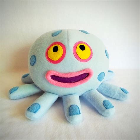 Toe Jammer Plush My Singing Monsters Soft Plush Toy Cute - Etsy