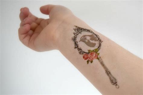 Mirror Tattoo Designs, Ideas and Meaning | Tattoos For You