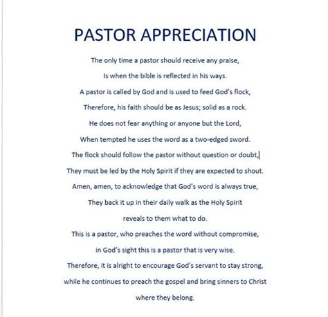 Pastor Appreciation Quotes, Pastors Wife, Gifts For Pastors, Christian Women's Ministry ...