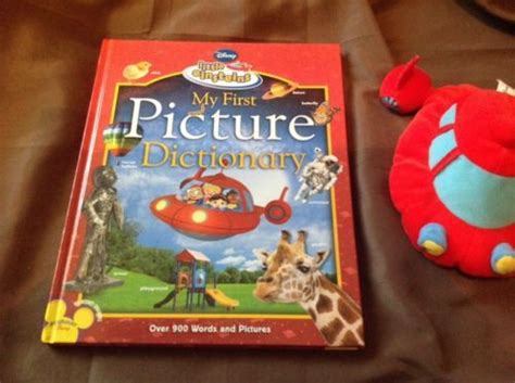 Disney Little Einsteins Rocket Plush Stuffed Toy And My First Picture Dictionary | #536827019