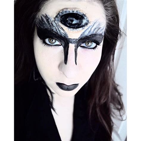 Samantha Wickes | Raven costume, Halloween face makeup, Sfx makeup