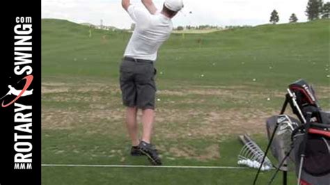 Chuck Quinton Rotary Swing Tour Golf Swing - Slow Motion - YouTube