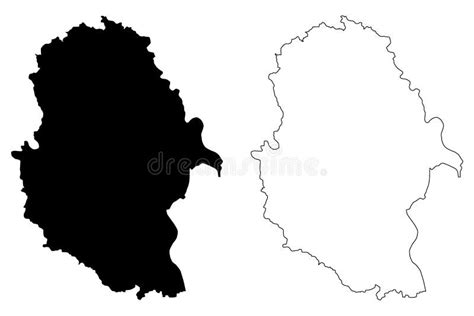 Phu Tho Province Map Vector Stock Vector - Illustration of country ...