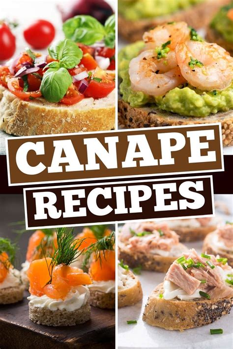 20 Easy Canape Recipes - Insanely Good