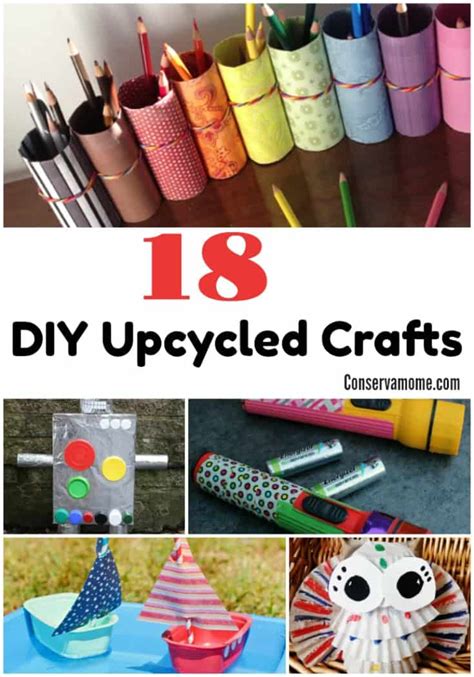 18 DIY Upcycled Crafts - ConservaMom