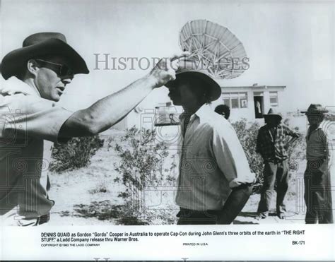 1983 Press Photo Dennis Quaid as Gordon Cooper in a scene from "The Right Stuff" | eBay