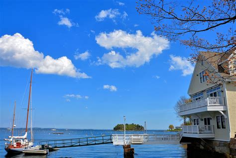 Grand Harbor Inn and Curtis Island in Camden, Maine - Encircle Photos