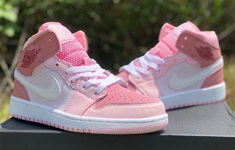 Nike Womens Air Jordan 1 Mid Digital Pink CW5379-600 – Fastsole