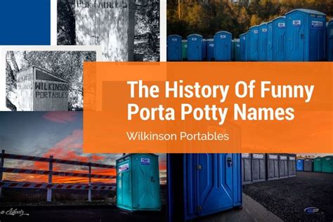 Funny Porta Potty Names - Wilkinson Portables