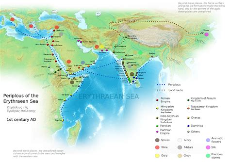 Ancient India-Europe Maritime Trade Route - Civilsdaily