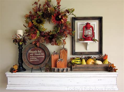Decorating: Fall Decorating Ideas for Your Mantel| Walking On Sunshine Recipes
