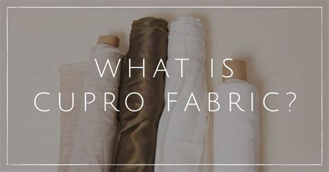 What Is Cupro Fabric And Is It Sustainable?