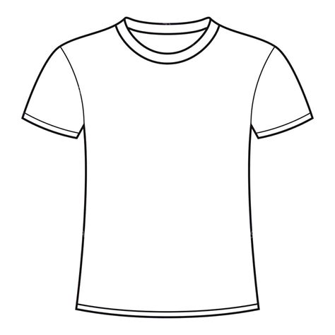 Template: Blank Vector Tee Shirts T Shirt Template Printable inside Printable Blank Tshirt ...