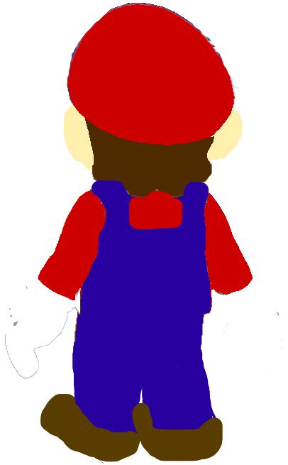 Mario Back by Markendria on DeviantArt