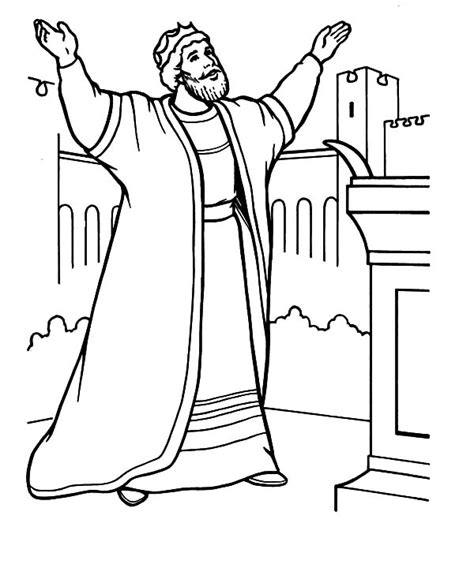 King Solomon Coloring Pages : Kids Play Color