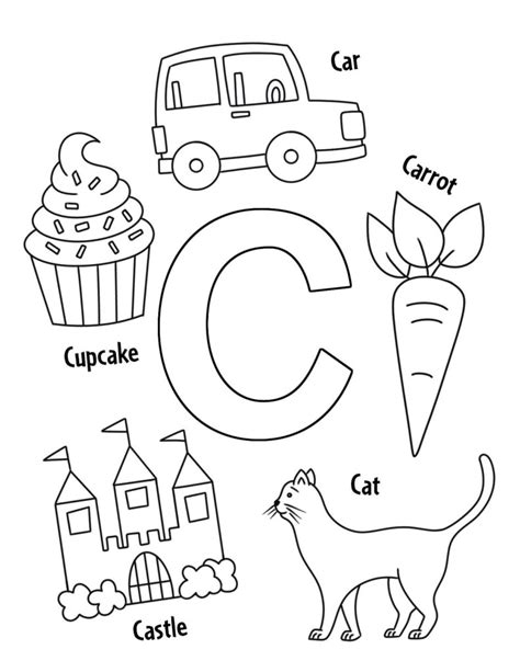 FREE Letter C Worksheets for Preschool ⋆ The Hollydog Blog