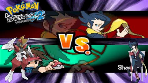 Pokemon Black 2 - vs Elite Four Grimsley - YouTube