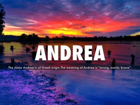 Andrea The Name Andrea Is Of Greek Origin - Sunset - 1024x768 Wallpaper ...