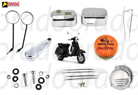 Black/White/Grey/Silver Accessories For Vespa Scooters at Rs 50/piece in Ludhiana