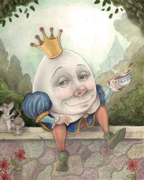 TEA TIME FOR HUMPTY BY LISA FERGUSON | Alice in wonderland ...