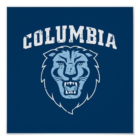 Columbia University | Lions - Vintage Poster | Zazzle.com | Columbia ...