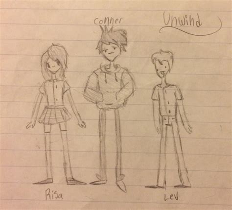 Unwind characters by XxCinnamonRollxX on DeviantArt