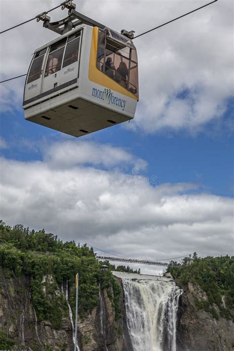 Montmorency Cable Car editorial image. Image of tourists - 27699640