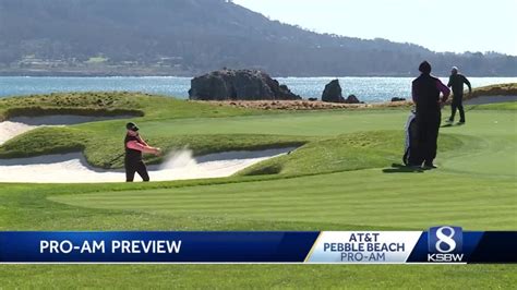 AT&T Pebble Beach Pro-Am preparations underway, first round on Thursday