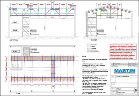 Scaffolding Drawing at GetDrawings | Free download