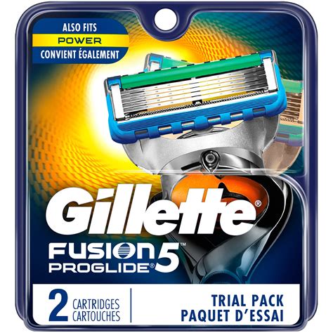 Gillette® Fusion5™ ProGlide® Razor Cartridges 2 ct Pack - Walmart.com