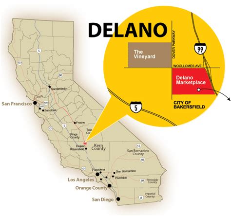 Map-Delano-location – YK America Regional Center