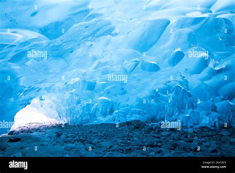 Mendenhall Glacier Ice Caves Stock Photo - Alamy