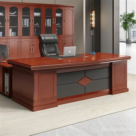 Walnut Office Desk(1800mm) - FCK Office Furniture