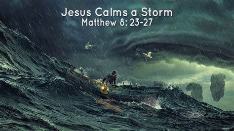 Jesus Calms The Storm: A Sermon On Matthew 8:23-27, 50% OFF