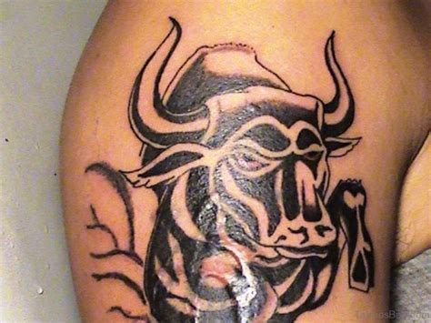 64 Cool Bull Tattoos On Shoulder - Tattoo Designs – TattoosBag.com