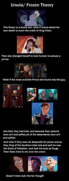 Ursula/ Frozen Theory!!!!!! OH MY GOD!!!!!!! Disney Conspiracy Theories ...