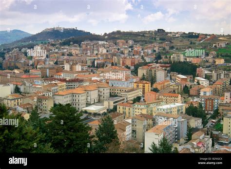 town view, campobasso, Italy Stock Photo - Alamy