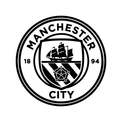 Man City Black Logo Vector - (.Ai .PNG .SVG .EPS Free Download)