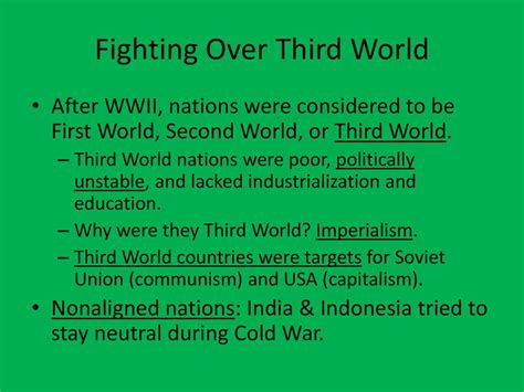 Cold War Around the World - ppt download