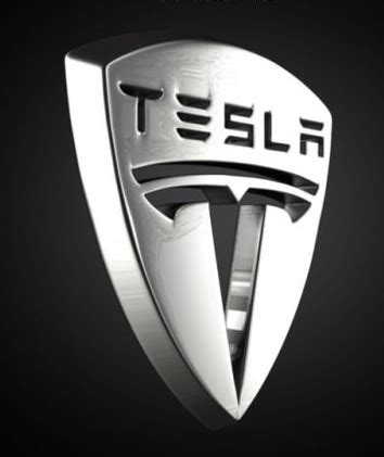 Tesla Logo 3D -Logo Brands For Free HD 3D