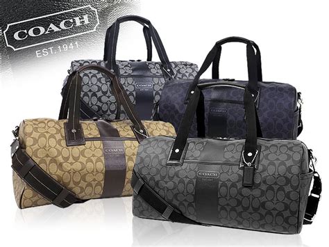 Coach Men's Duffle Bag Luggage | semashow.com