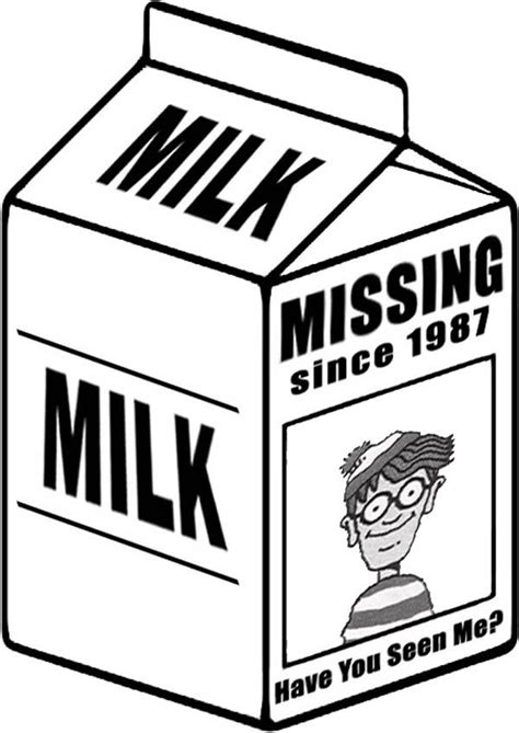 Printable Coloring pages > milk carton > #60607 milk carton coloring pages 4 | Milk carton ...