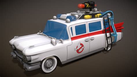 Hasbro - Ghostbusters Ecto-1 toy - 3D model by Guillermo Momplet ...