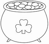 Pot Of Gold Coloring Pages  Best For Kids sketch template