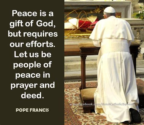 Pope Francis Quote on Peace