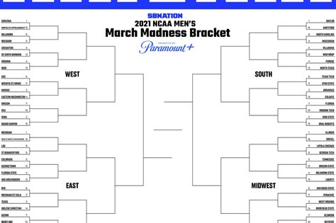 Free Printable Bracket