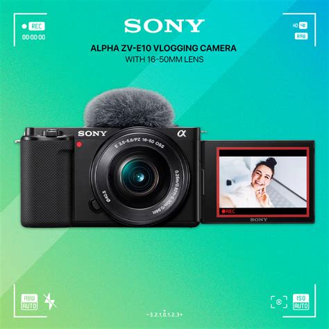 Sony Alpha ZV-E10 Vlogging Camera with 16-50mm Lens – Paragon Competitions