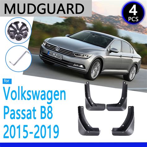 Mudguards-Fit-For-Volkswagen-VW-Passat-B8-2015-2019-Car-Accessories-Mudflap-Fender-Auto ...
