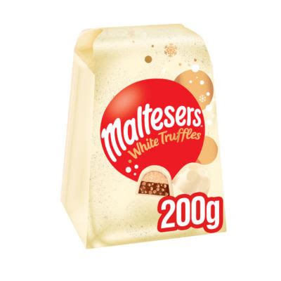 Maltesers Truffles White Chocolates Gift Box 200g - £3.85 - Compare Prices