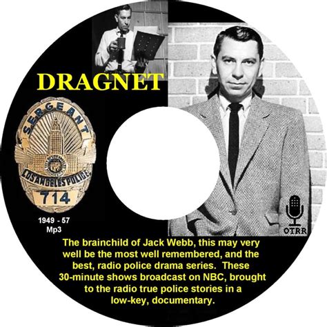 * DRAGNET 1950's Old Time Radio * 298 EPISODES on DVD * AUDIO - Walmart.com - Walmart.com